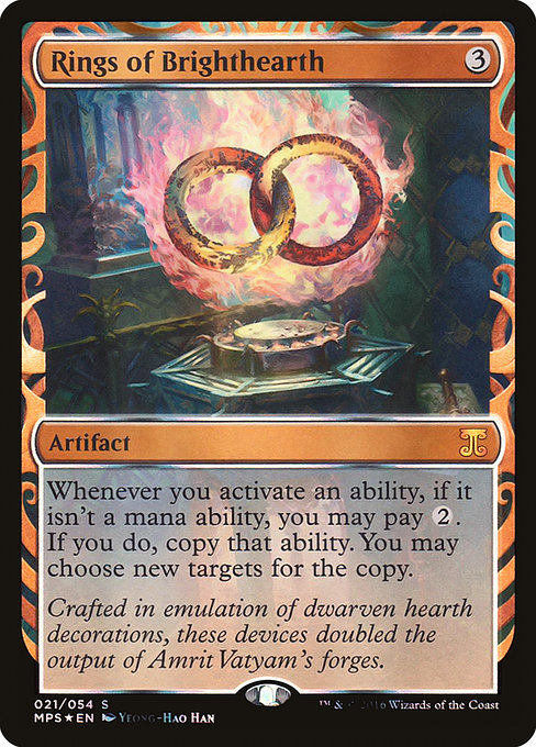 Rings of Brighthearth - Kaladesh Inventions Special Card