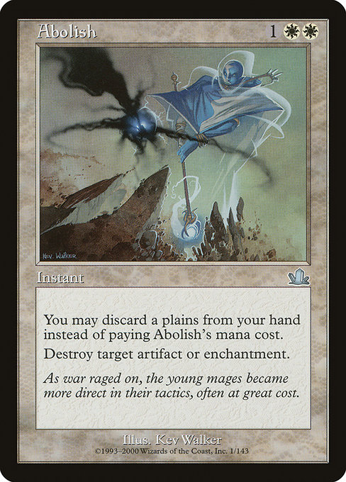 Abolish - Prophecy Uncommon Card