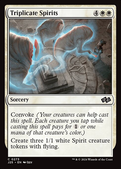 Triplicate Spirits - Foundations Jumpstart Common Card