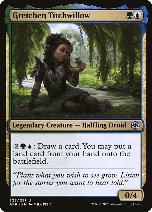 Gretchen Titchwillow - Adventures in the Forgotten Realms Uncommon Card