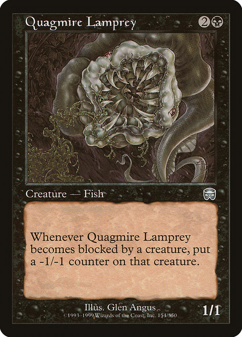 Quagmire Lamprey - Mercadian Masques Uncommon Card