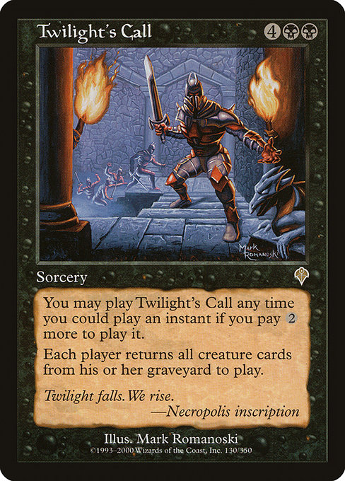 Twilight's Call - Invasion Rare Card