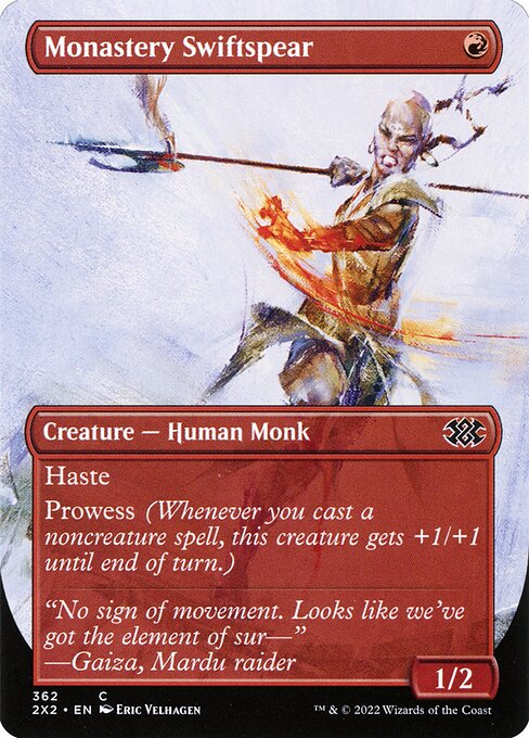 Monastery Swiftspear - Double Masters 2022 Common Card
