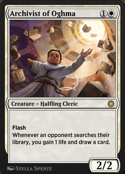 Archivist of Oghma - Alchemy Horizons: Baldur's Gate Rare Card