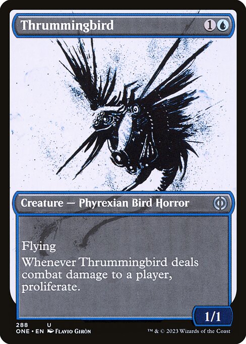 Thrummingbird - Phyrexia: All Will Be One Uncommon Card