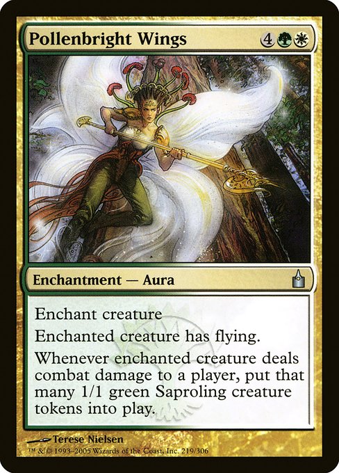 Pollenbright Wings - Ravnica: City of Guilds Uncommon Card