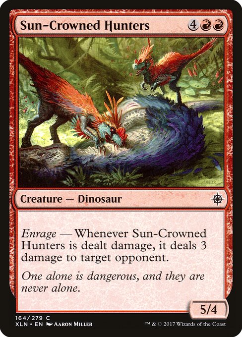 Sun-Crowned Hunters - Ixalan Common Card