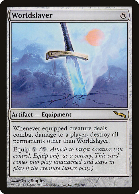 Worldslayer - Mirrodin Rare Card