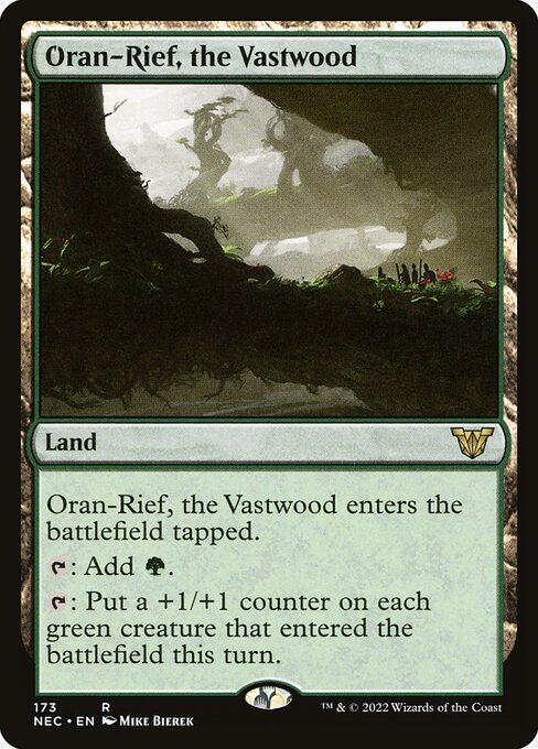 Oran-Rief, the Vastwood - Neon Dynasty Commander Rare Card