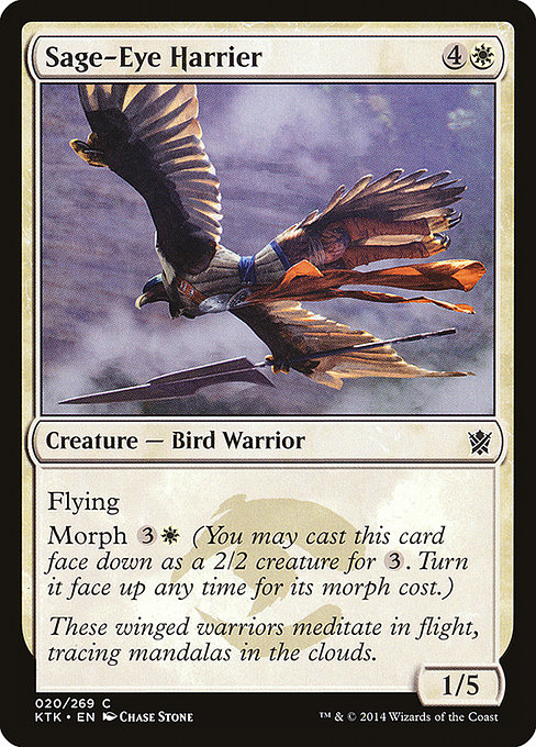 Sage-Eye Harrier - Khans of Tarkir Common Card