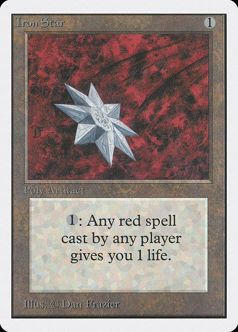 Iron Star - Unlimited Edition Uncommon Card