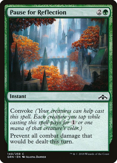 Pause for Reflection - Guilds of Ravnica Common Card