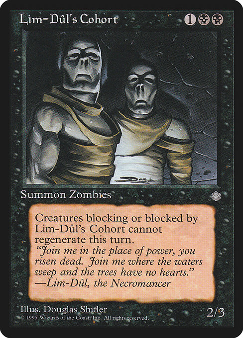 Lim-Dûl's Cohort - Ice Age Common Card