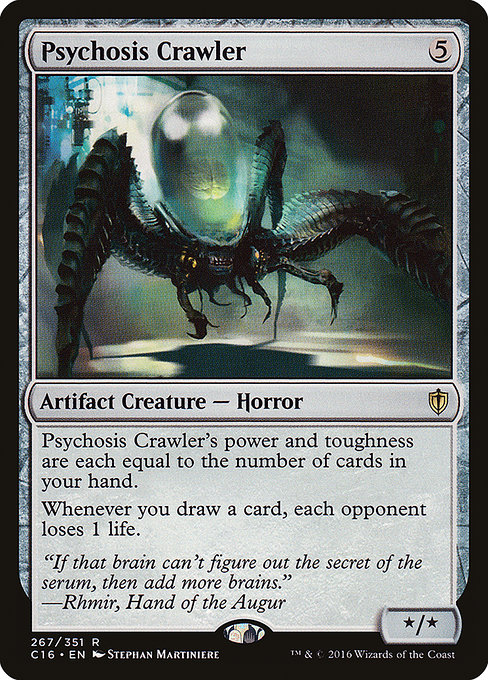 Psychosis Crawler - Commander 2016 Rare Card