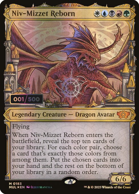 Niv-Mizzet Reborn - Multiverse Legends Mythic Card