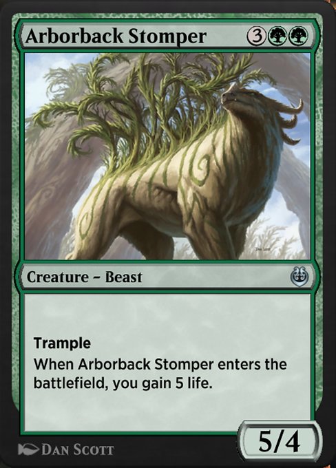 Arborback Stomper - Kaladesh Remastered Uncommon Card