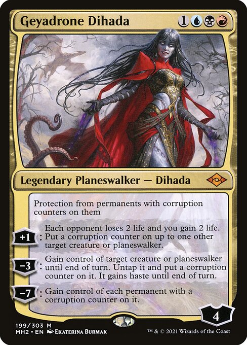 Geyadrone Dihada - Modern Horizons 2 Mythic Card