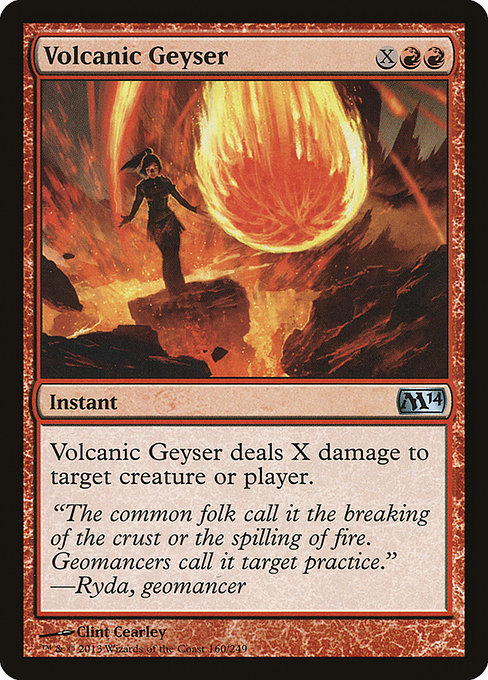 Volcanic Geyser - Magic 2014 Uncommon Card