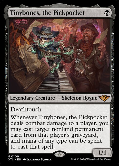 Tinybones, the Pickpocket - Outlaws of Thunder Junction Mythic Card
