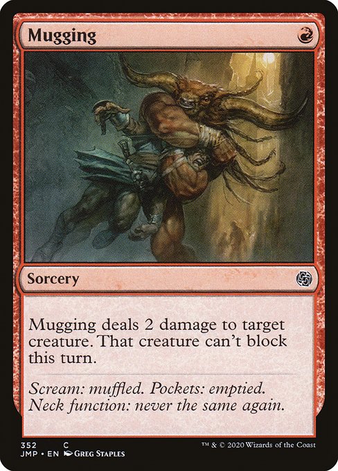 Mugging - Jumpstart Common Card