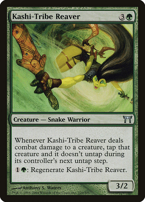 Kashi-Tribe Reaver - Champions of Kamigawa Uncommon Card