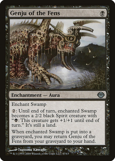 Genju of the Fens - Duel Decks: Garruk vs. Liliana Uncommon Card