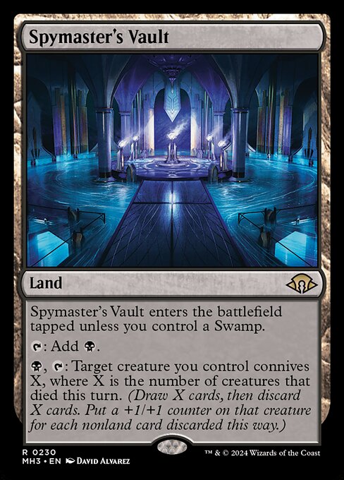 Spymaster's Vault - Modern Horizons 3 Rare Card