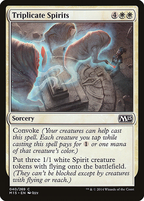 Triplicate Spirits - Magic 2015 Common Card