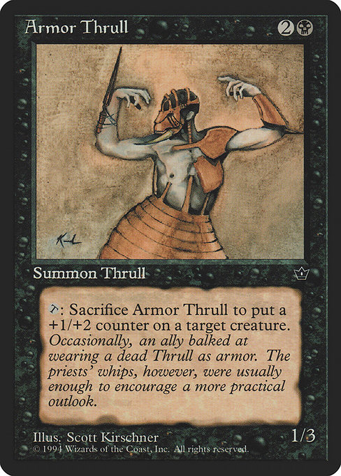 Armor Thrull - Fallen Empires Common Card