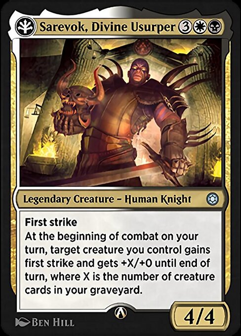 Sarevok, Divine Usurper - Alchemy Horizons: Baldur's Gate Uncommon Card