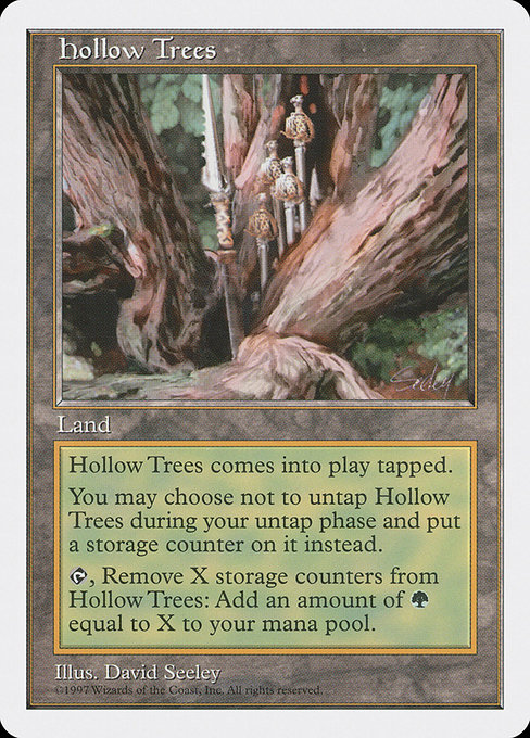 Hollow Trees - Fifth Edition Rare Card