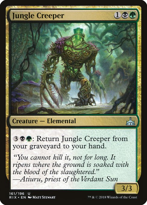 Jungle Creeper - Rivals of Ixalan Uncommon Card