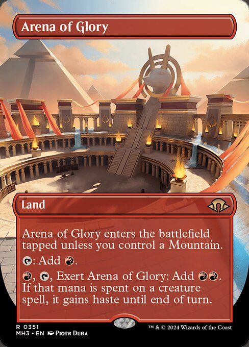 Arena of Glory - Modern Horizons 3 Rare Card