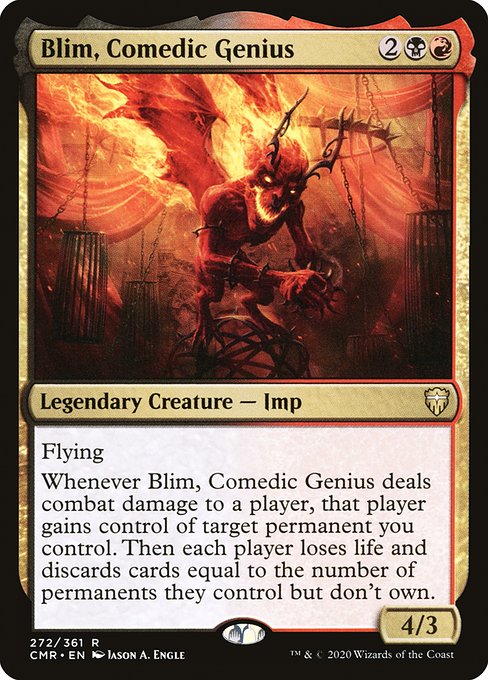 Blim, Comedic Genius - Commander Legends Rare Card