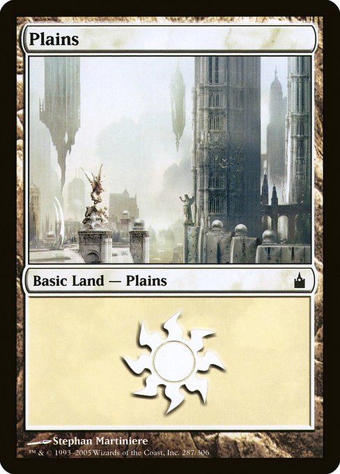 Plains - Ravnica: City of Guilds Common Card