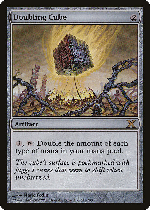 Doubling Cube - Tenth Edition Rare Card