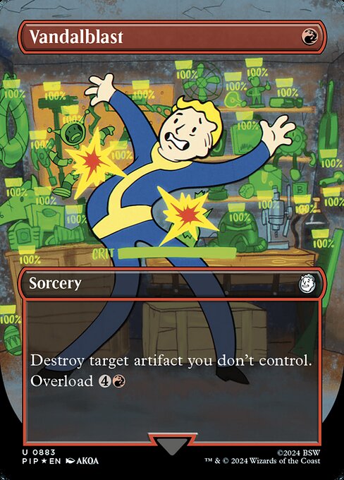 Vandalblast - Fallout Uncommon Card