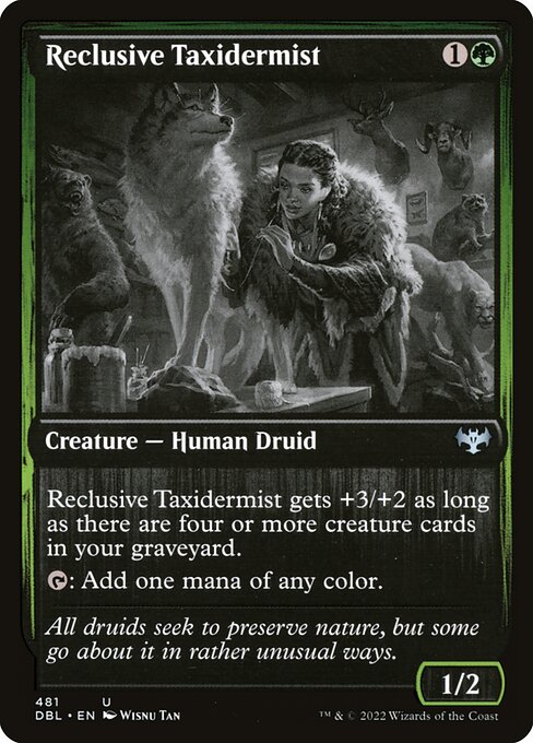 Reclusive Taxidermist - Innistrad: Double Feature Uncommon Card