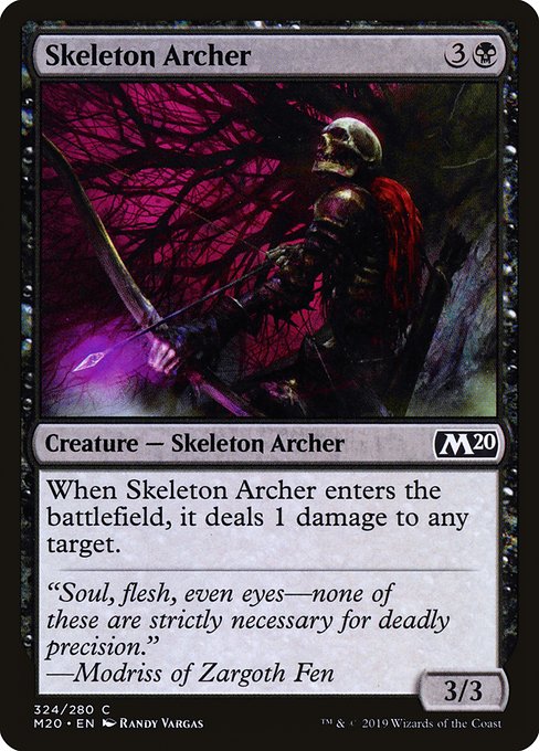 Skeleton Archer - Core Set 2020 Common Card