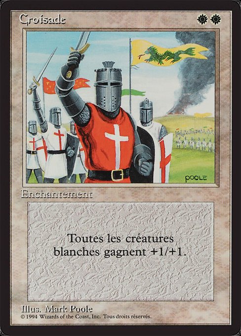 Crusade - Foreign Black Border Rare Card