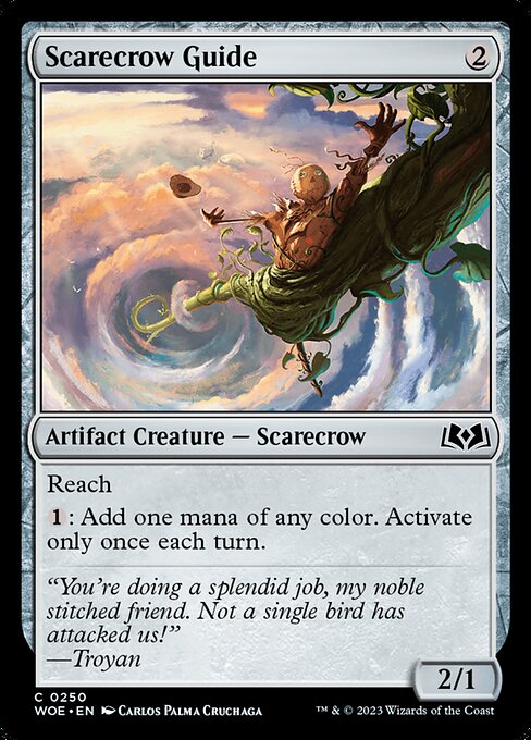 Scarecrow Guide - Wilds of Eldraine Common Card