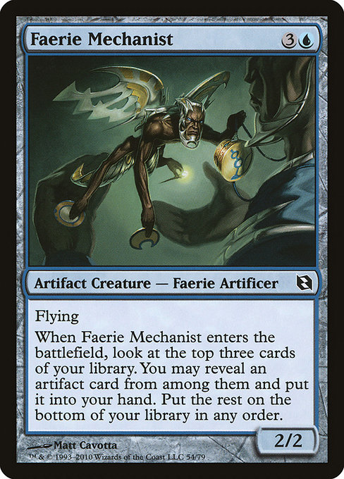 Faerie Mechanist - Duel Decks: Elspeth vs. Tezzeret Common Card