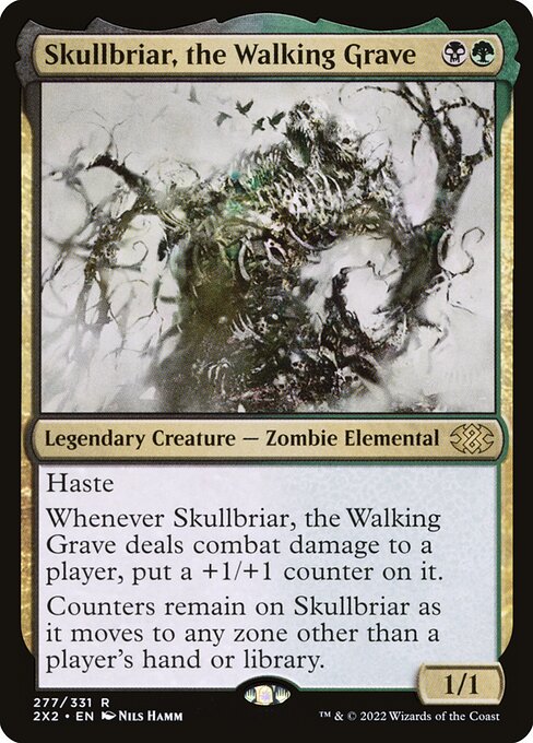 Skullbriar, the Walking Grave - Double Masters 2022 Rare Card