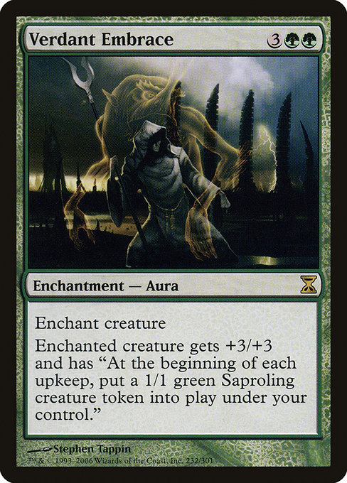 Verdant Embrace - Time Spiral Rare Card