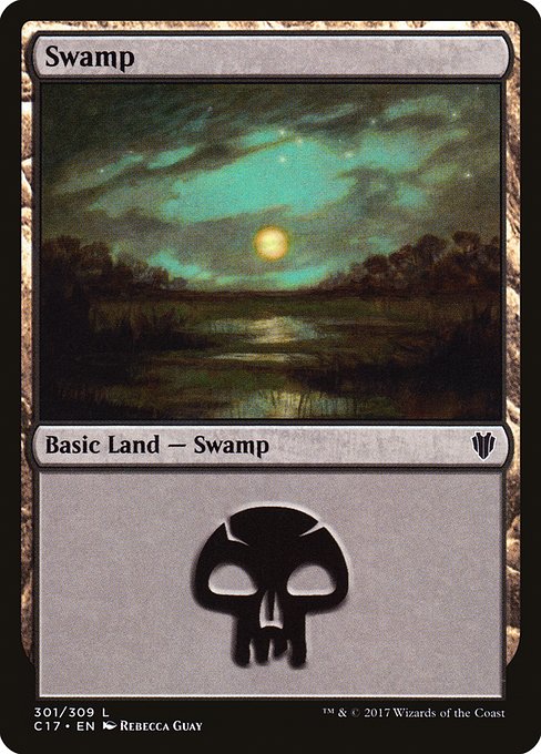 Swamp - Commander 2017 Common Card