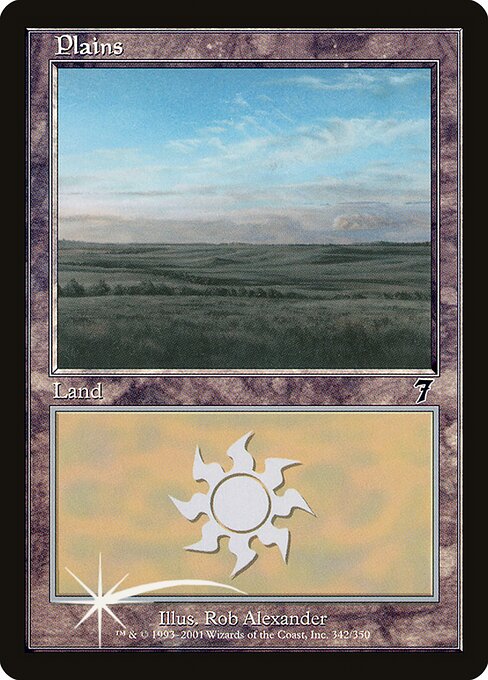 Plains - Seventh Edition Common Card