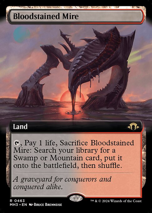 Bloodstained Mire - Modern Horizons 3 Rare Card