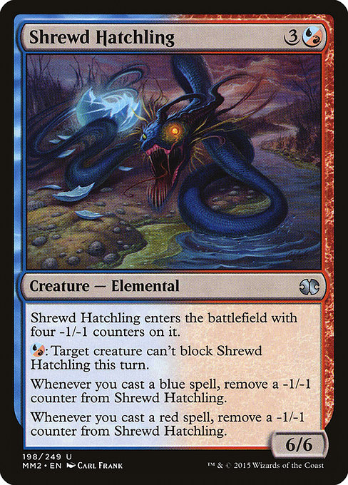 Shrewd Hatchling - Modern Masters 2015 Uncommon Card