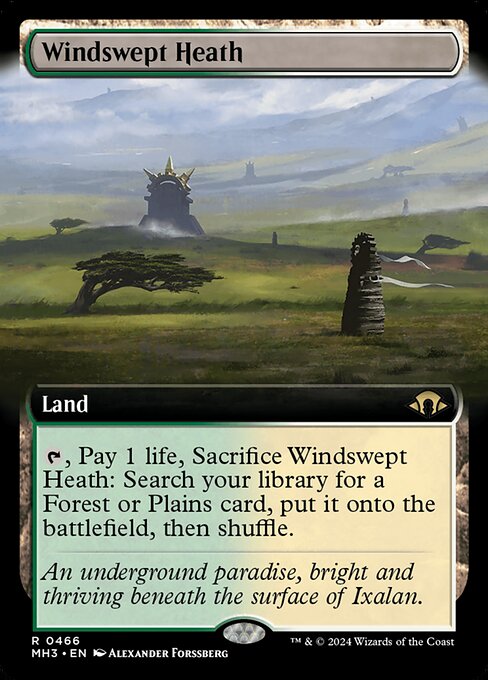 Windswept Heath - Modern Horizons 3 Rare Card