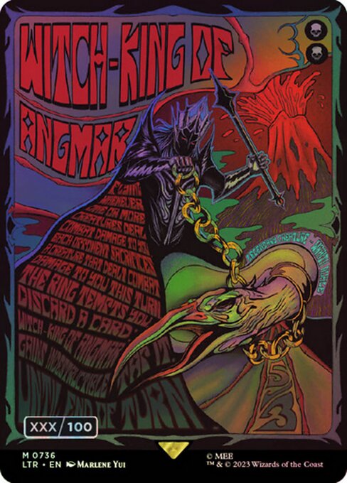 Witch-king of Angmar - The Lord of the Rings: Tales of Middle-earth Mythic Card